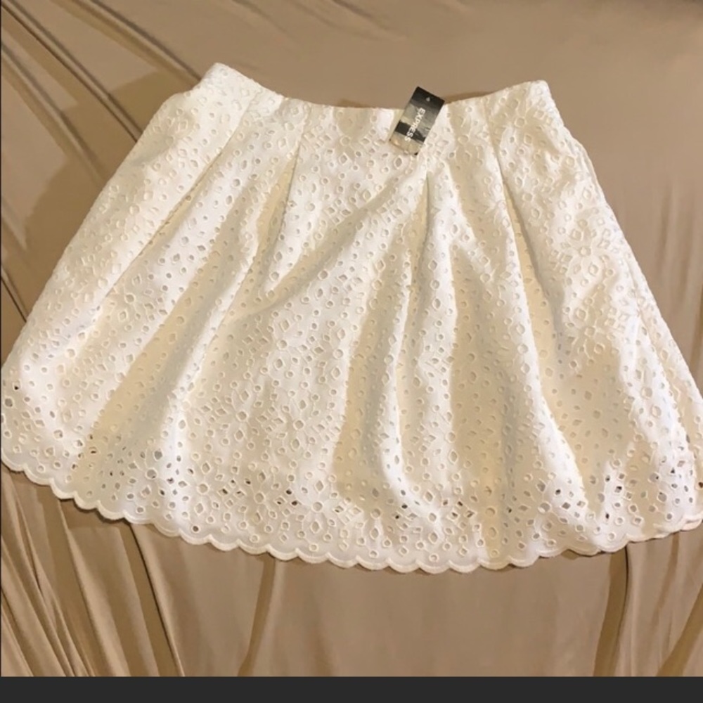 White skirt by EXPRESS